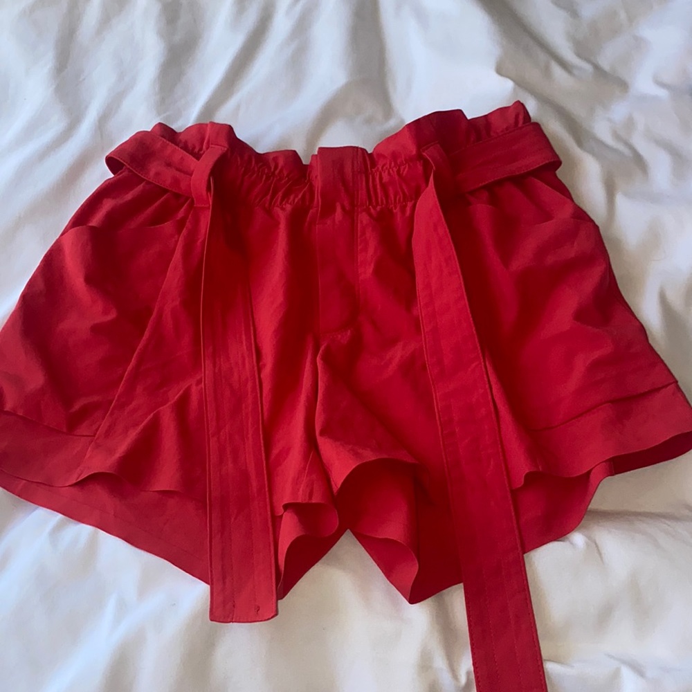 Only worn once! Red Athleta shorts size 2!